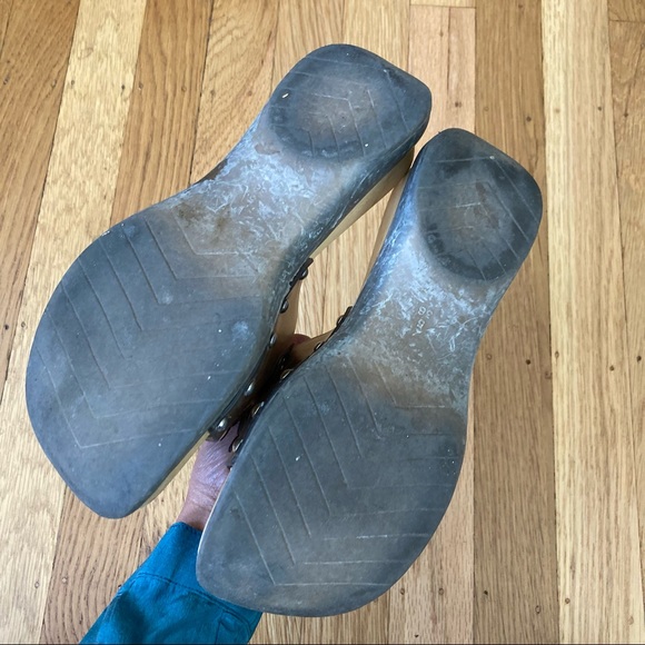 [sold via consignment] 90s platform jellies slide sandal w/ daisies 🦋🌼 - Picture 4 of 5